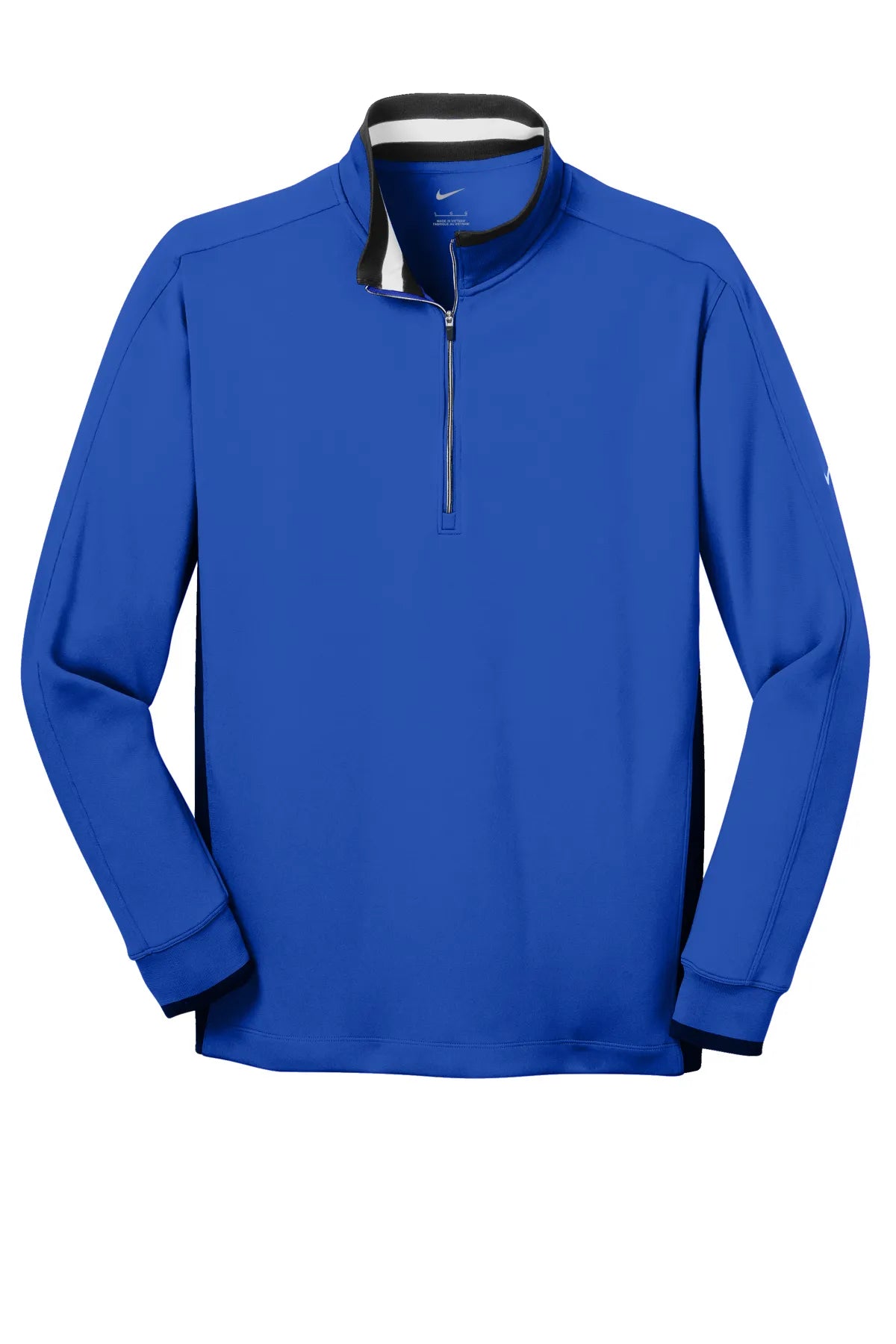 Nike Dri-FIT 1/2-Zip Cover-Up. 578673 Game Royal Black White_3
