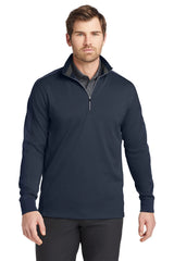 Nike Dri-FIT 1/2-Zip Cover-Up. 578673 Midnight Navy Heather Midnight Navy_1
