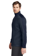 Nike Dri-FIT 1/2-Zip Cover-Up. 578673 Midnight Navy Heather Midnight Navy_3