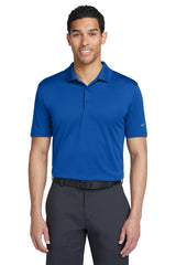 Nike Dri-FIT Classic Fit Players Polo with Flat Knit Collar. 838956 Gym Blue_1