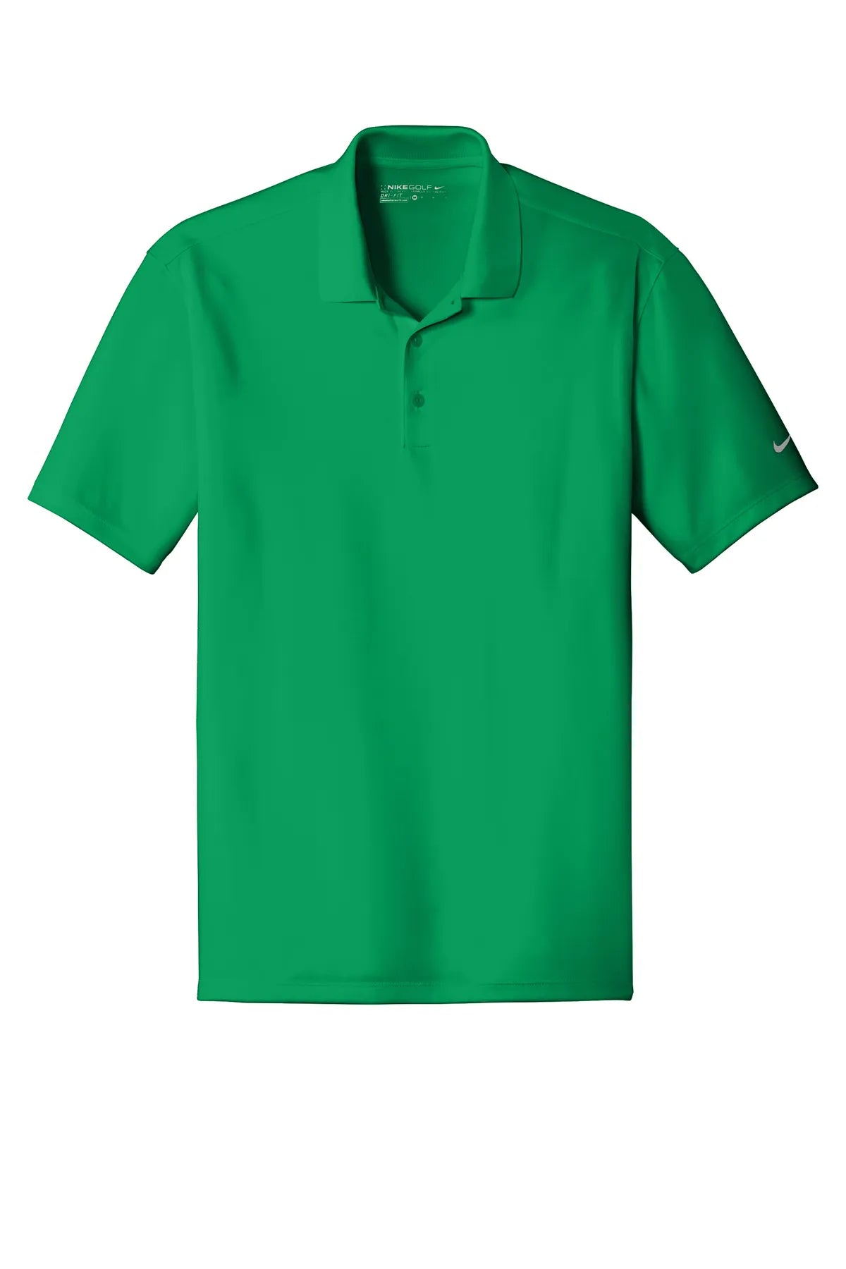 Nike Dri-FIT Classic Fit Players Polo with Flat Knit Collar. 838956 Pine Green_4