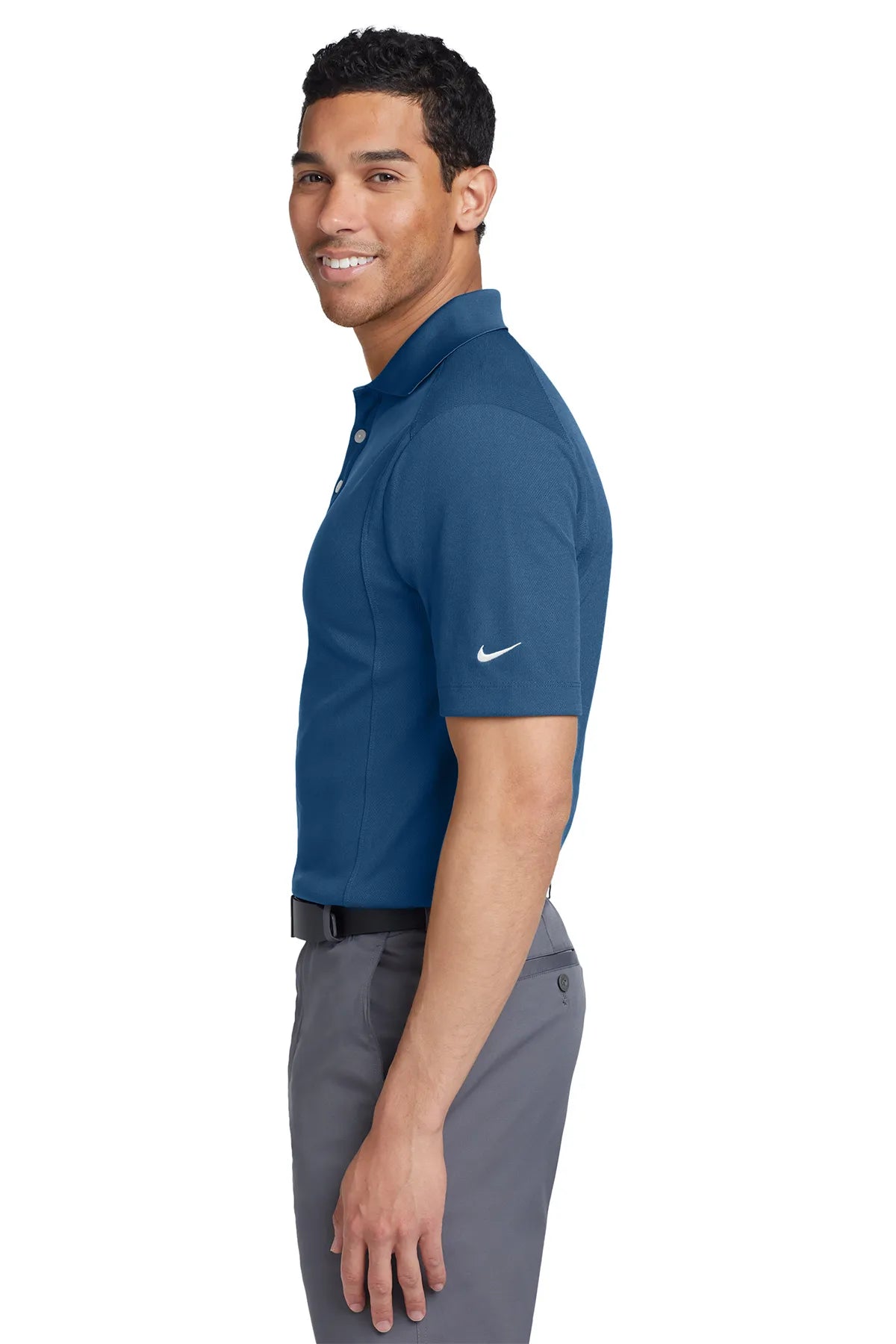 Nike Dri-FIT Classic Polo.  267020 Court BLue_3