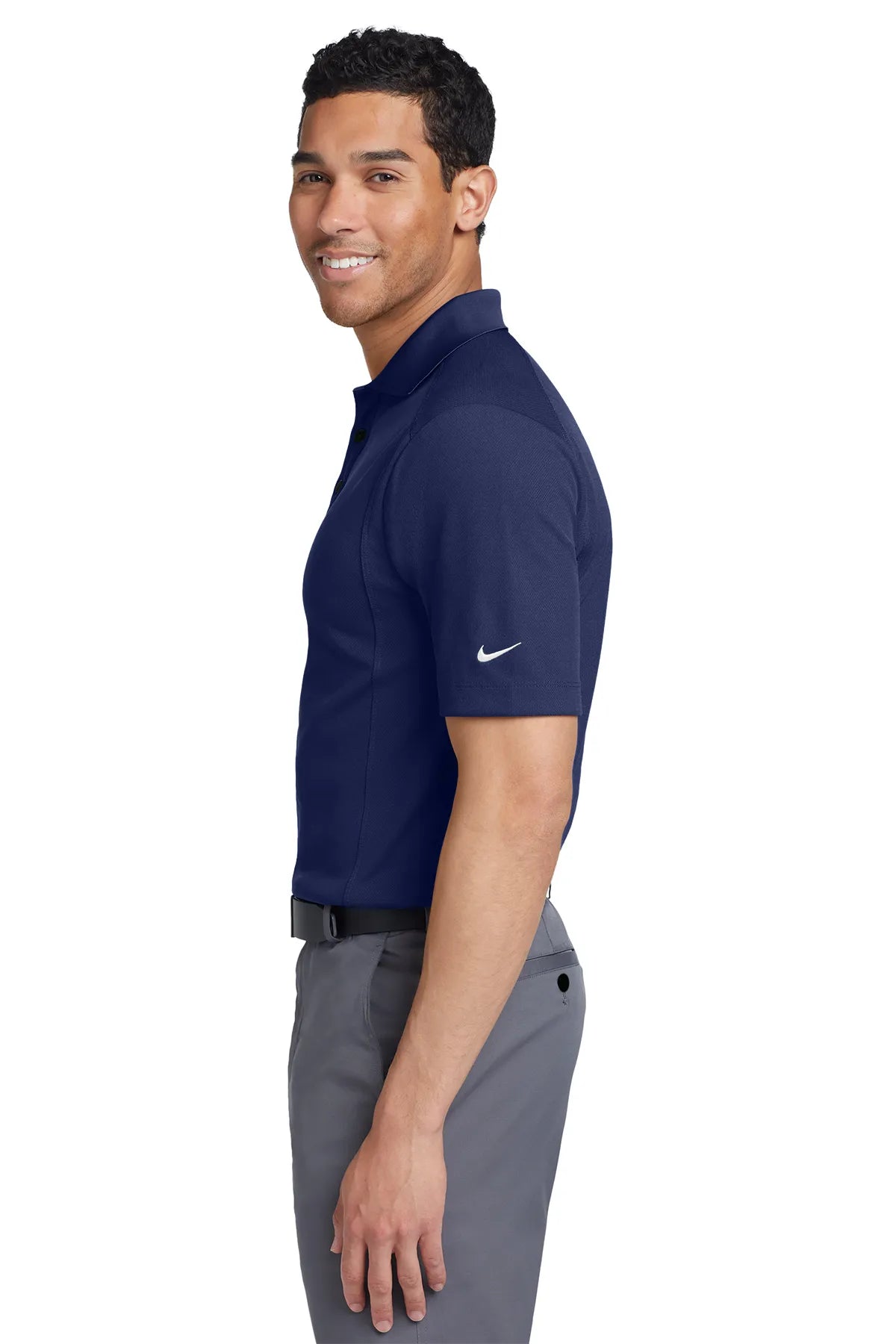 Nike Dri-FIT Classic Polo.  267020 Midnight Navy_3