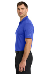Nike Dri-FIT Hex Textured Polo. NKAH6266 Game Royal_3