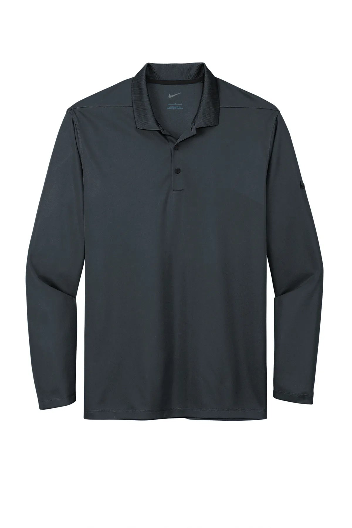 Nike Dri-FIT Micro Pique 2.0 Long Sleeve Polo NKDC2104 Anthracite_5
