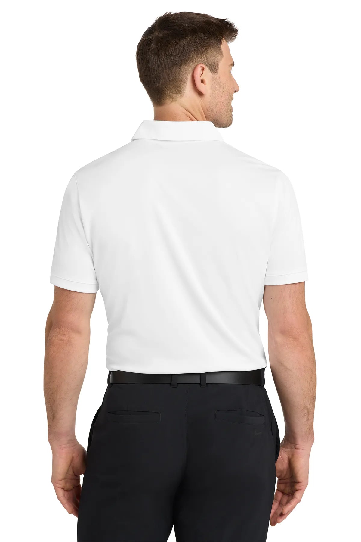 Nike Dri-FIT Players Modern Fit Polo. 799802 White_2