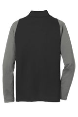 Nike Dri-FIT Stretch 1/2-Zip Cover-Up. 779795 Black Dark Grey_5
