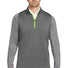 Nike Dri-FIT Stretch 1/2-Zip Cover-Up. 779795 Dark Grey Cool Grey Volt_1