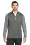 Nike Dri-FIT Stretch 1/2-Zip Cover-Up. 779795 Dark Grey Cool Grey Volt_1