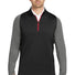 Nike Dri-FIT Stretch 1/2-Zip Cover-Up. 779795 Dark Grey Gym Red_1