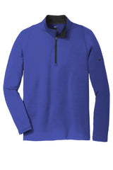 Nike Dri-FIT Stretch 1/2-Zip Cover-Up. 779795 Deep Royal Blue Black_4