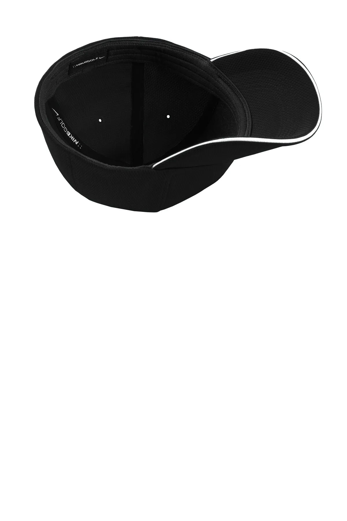 Nike Dri-FIT Stretch Mesh Sandwich Bill Cap NKFD9718 Black White_5