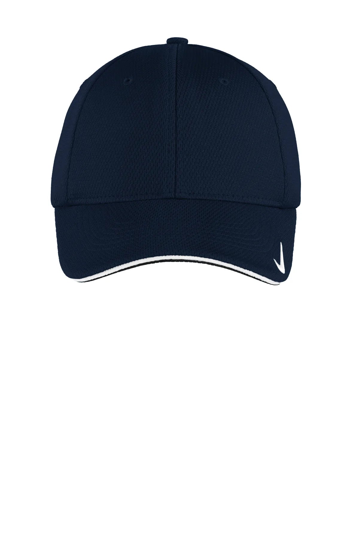 Nike Dri-FIT Stretch Mesh Sandwich Bill Cap NKFD9718 Navy White_2