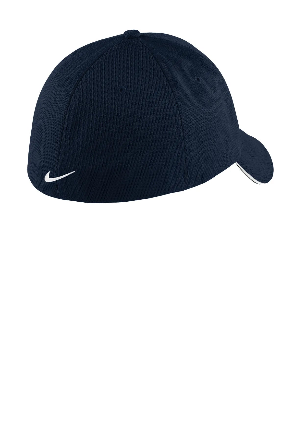 Nike Dri-FIT Stretch Mesh Sandwich Bill Cap NKFD9718 Navy White_3