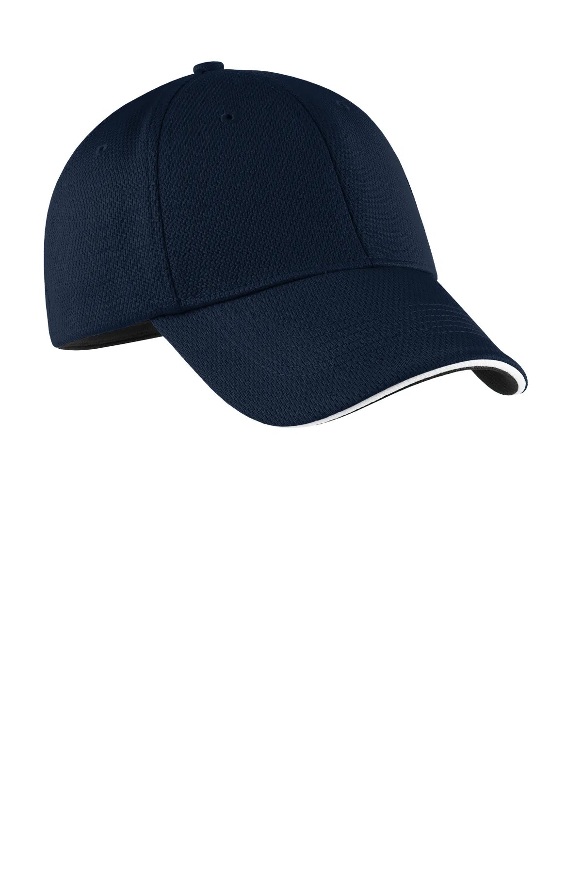 Nike Dri-FIT Stretch Mesh Sandwich Bill Cap NKFD9718 Navy White_4