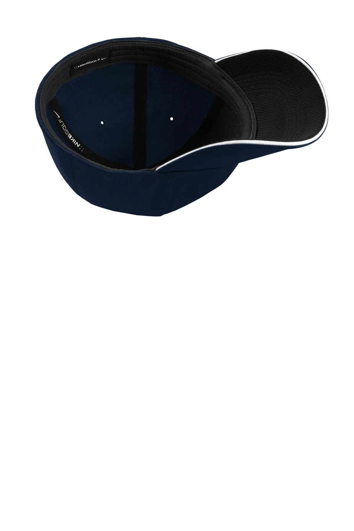 Nike Dri-FIT Stretch Mesh Sandwich Bill Cap NKFD9718 Navy White_5