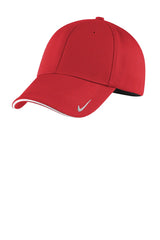 Nike Dri-FIT Stretch Mesh Sandwich Bill Cap NKFD9718 University Red White_1