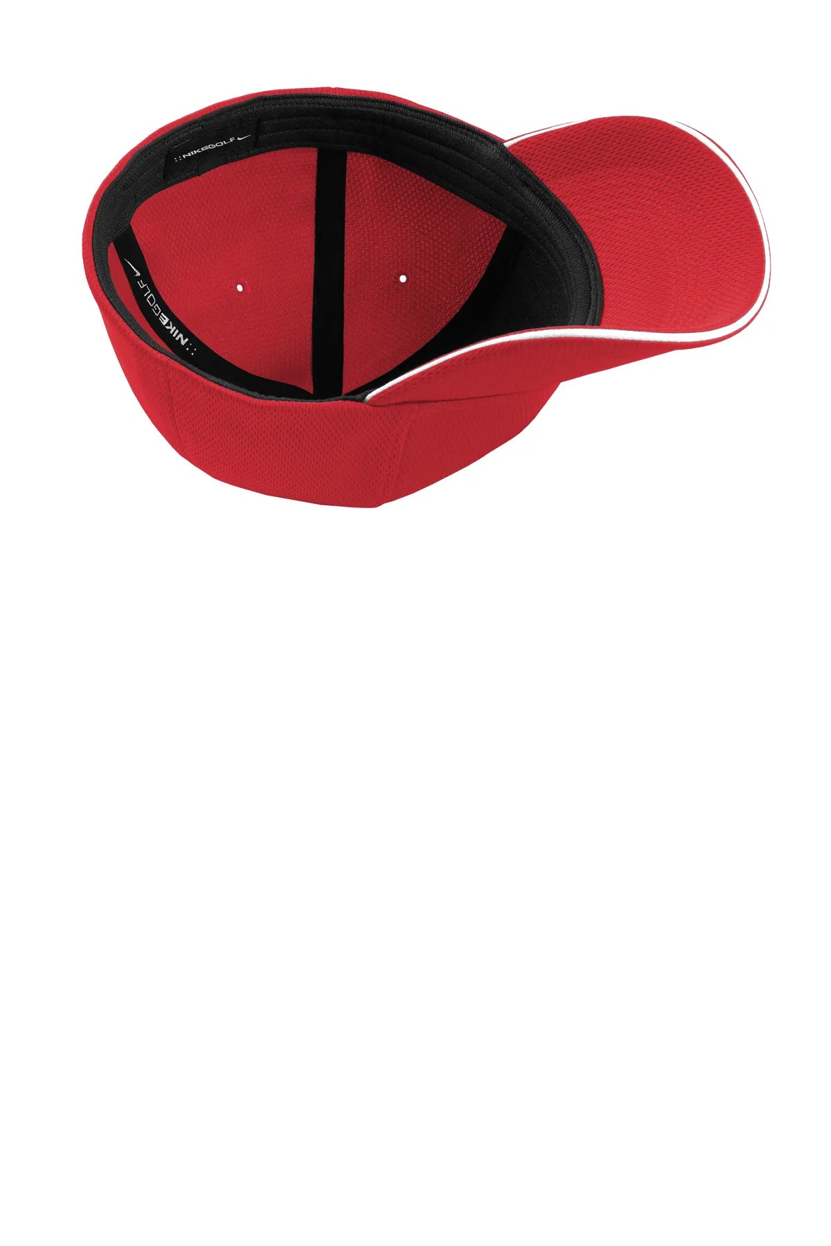 Nike Dri-FIT Stretch Mesh Sandwich Bill Cap NKFD9718 University Red White_5