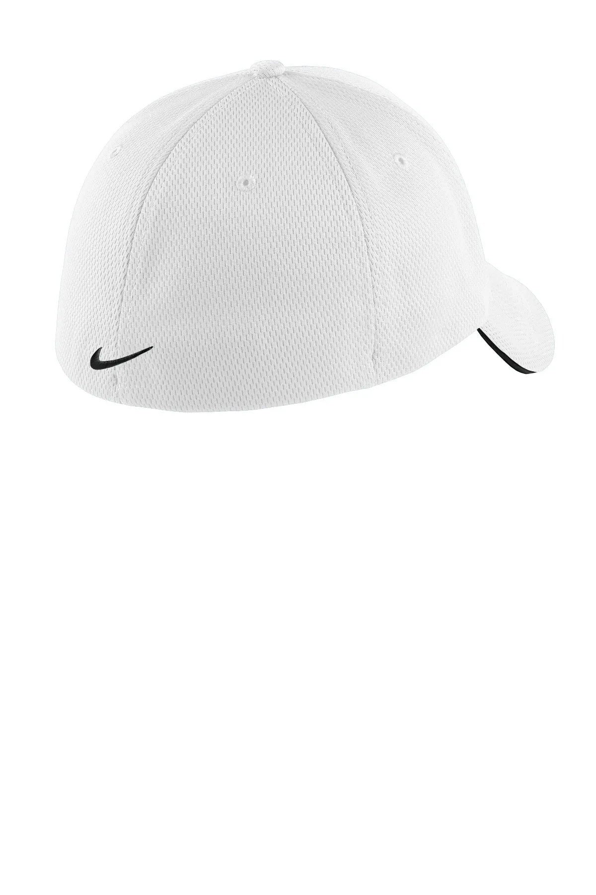Nike Dri-FIT Stretch Mesh Sandwich Bill Cap NKFD9718 White Black_3