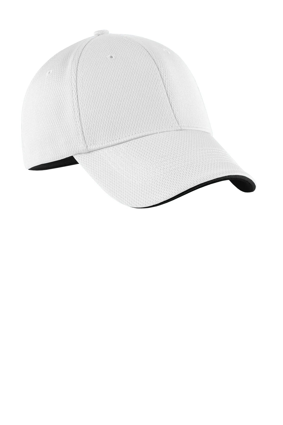 Nike Dri-FIT Stretch Mesh Sandwich Bill Cap NKFD9718 White Black_4