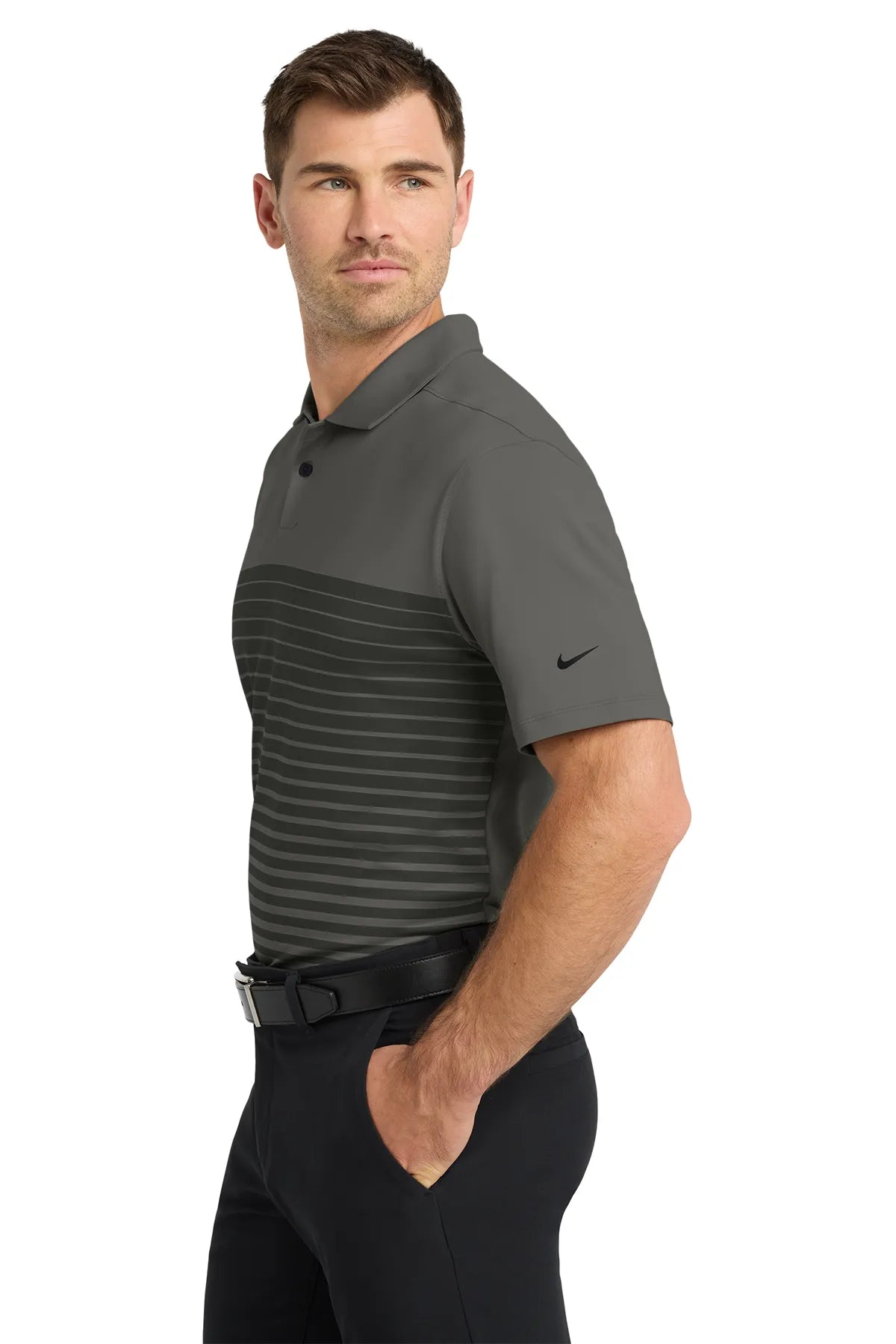 Nike Dri-FIT Vapor Block Polo NKDC2114 Anthracite_3