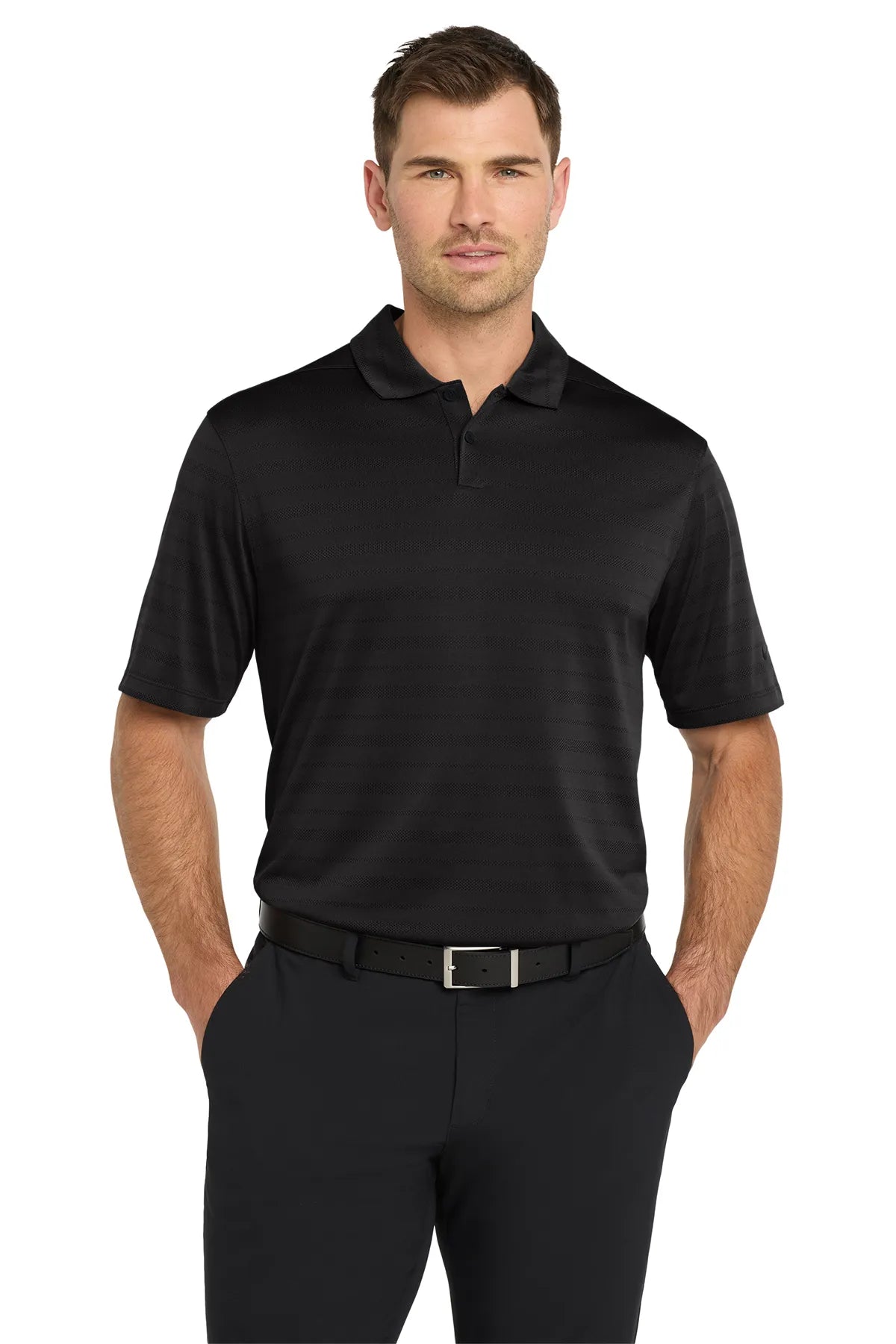 Nike Dri-FIT Vapor Jacquard Polo NKDC2115 Black_1