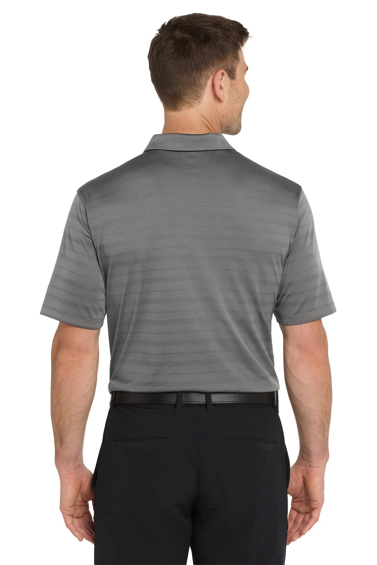 Nike Dri-FIT Vapor Jacquard Polo NKDC2115 Dark Grey_2