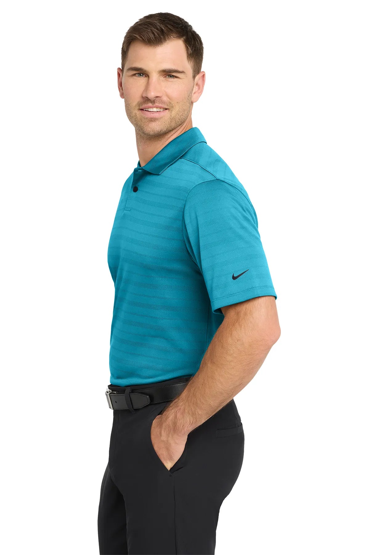 Nike Dri-FIT Vapor Jacquard Polo NKDC2115 Marina_3