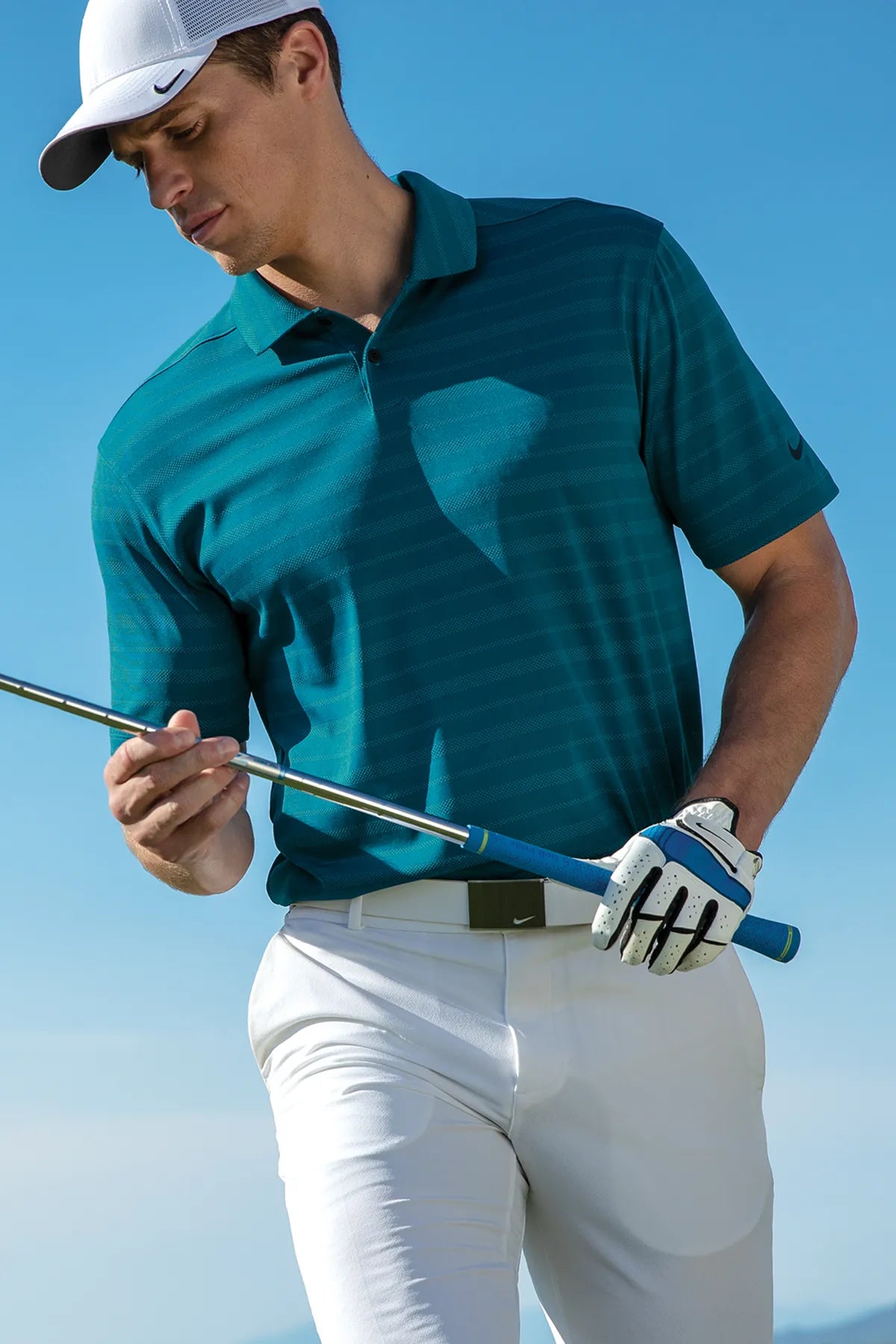 Nike Dri-FIT Vapor Jacquard Polo NKDC2115 Marina_6