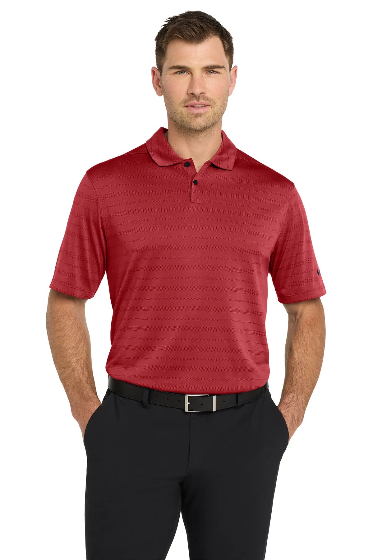 Nike Dri-FIT Vapor Jacquard Polo NKDC2115 Team Red_1