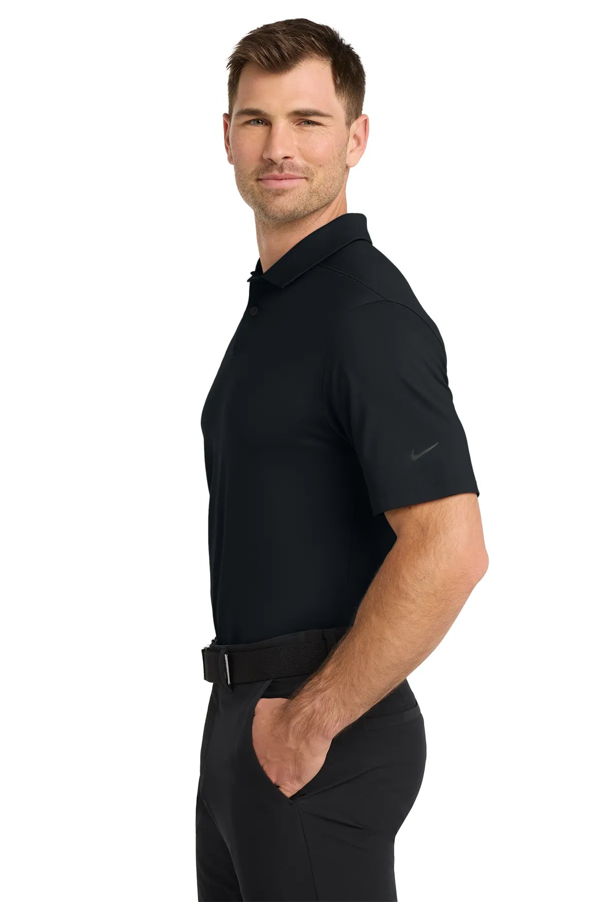 Nike Dri-FIT Vapor Polo NKDC2108 Black_3