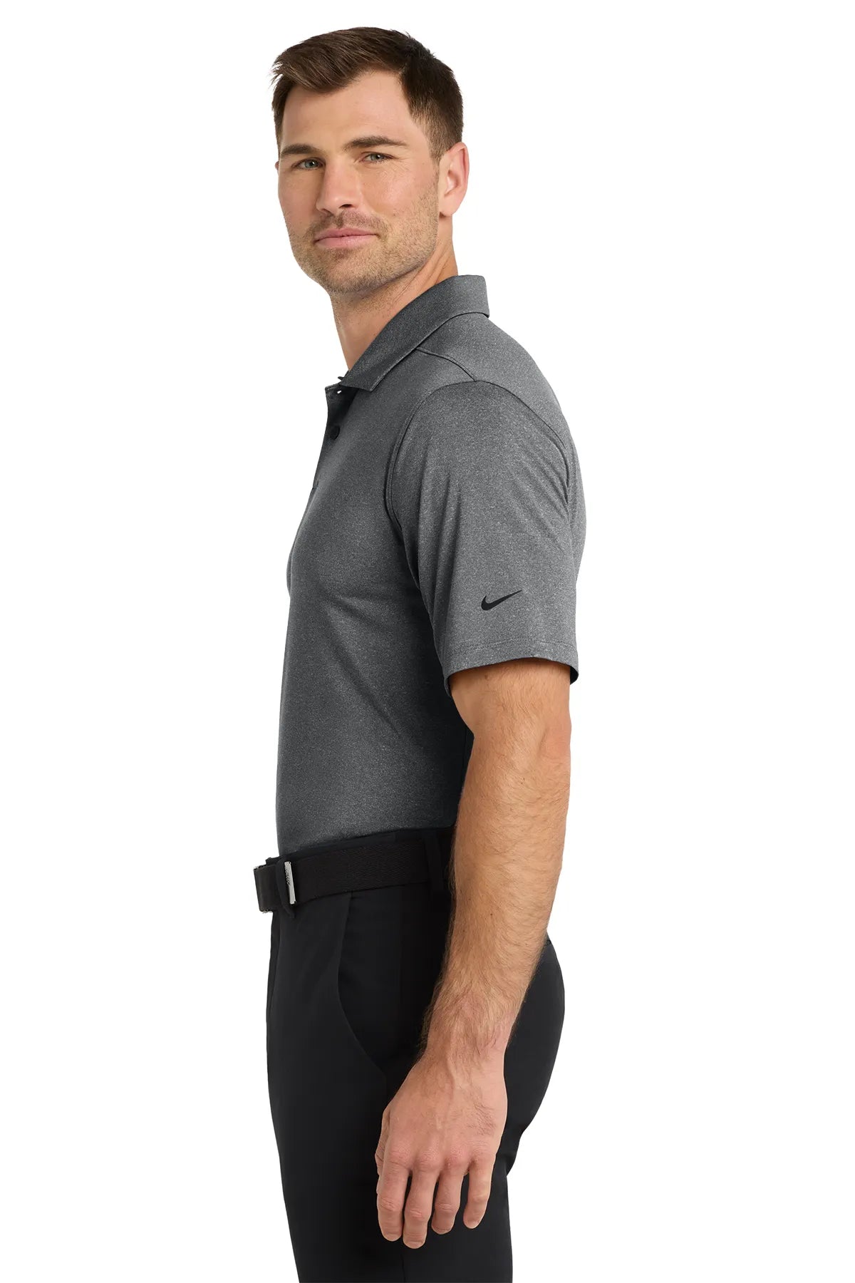 Nike Dri-FIT Vapor Polo NKDC2108 Black Heather_3