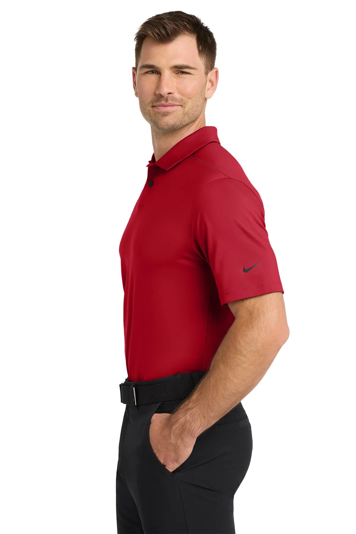 Nike Dri-FIT Vapor Polo NKDC2108 Gym Red_2