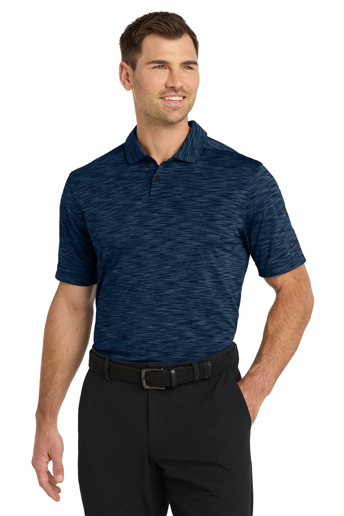 Nike Dri-FIT Vapor Space Dyed Polo NKDC2109 Navy_1