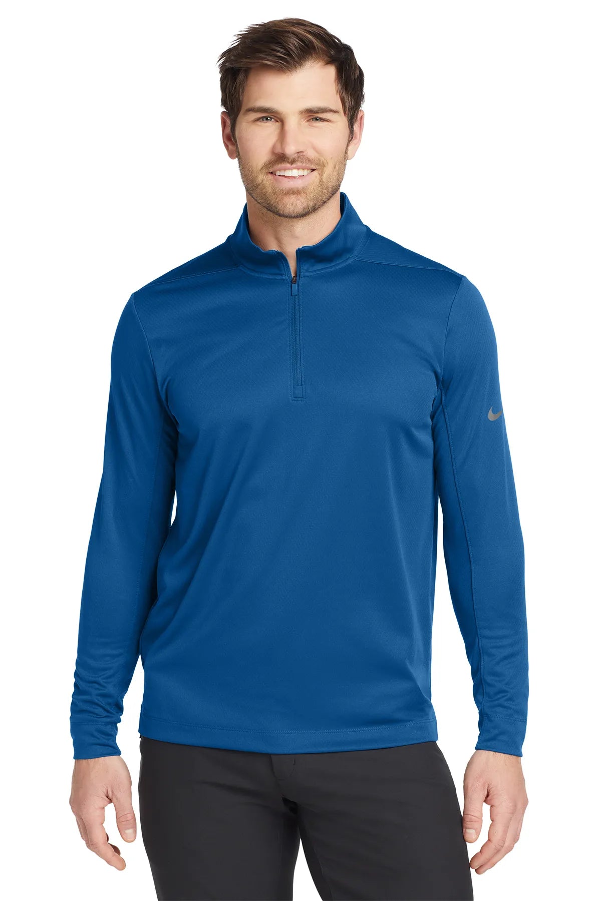 Nike Dry 1/2-Zip Cover-Up NKBV6044 Gym Blue_1