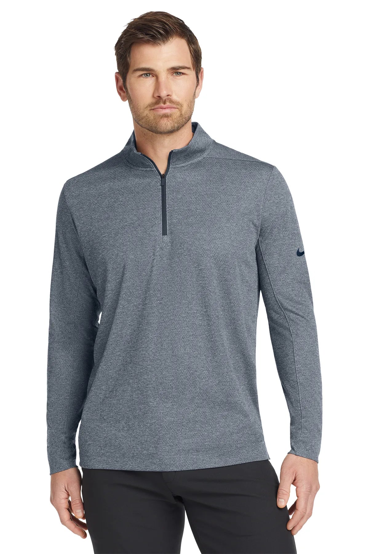 Nike Dry 1/2-Zip Cover-Up NKBV6044 Navy Heather_1