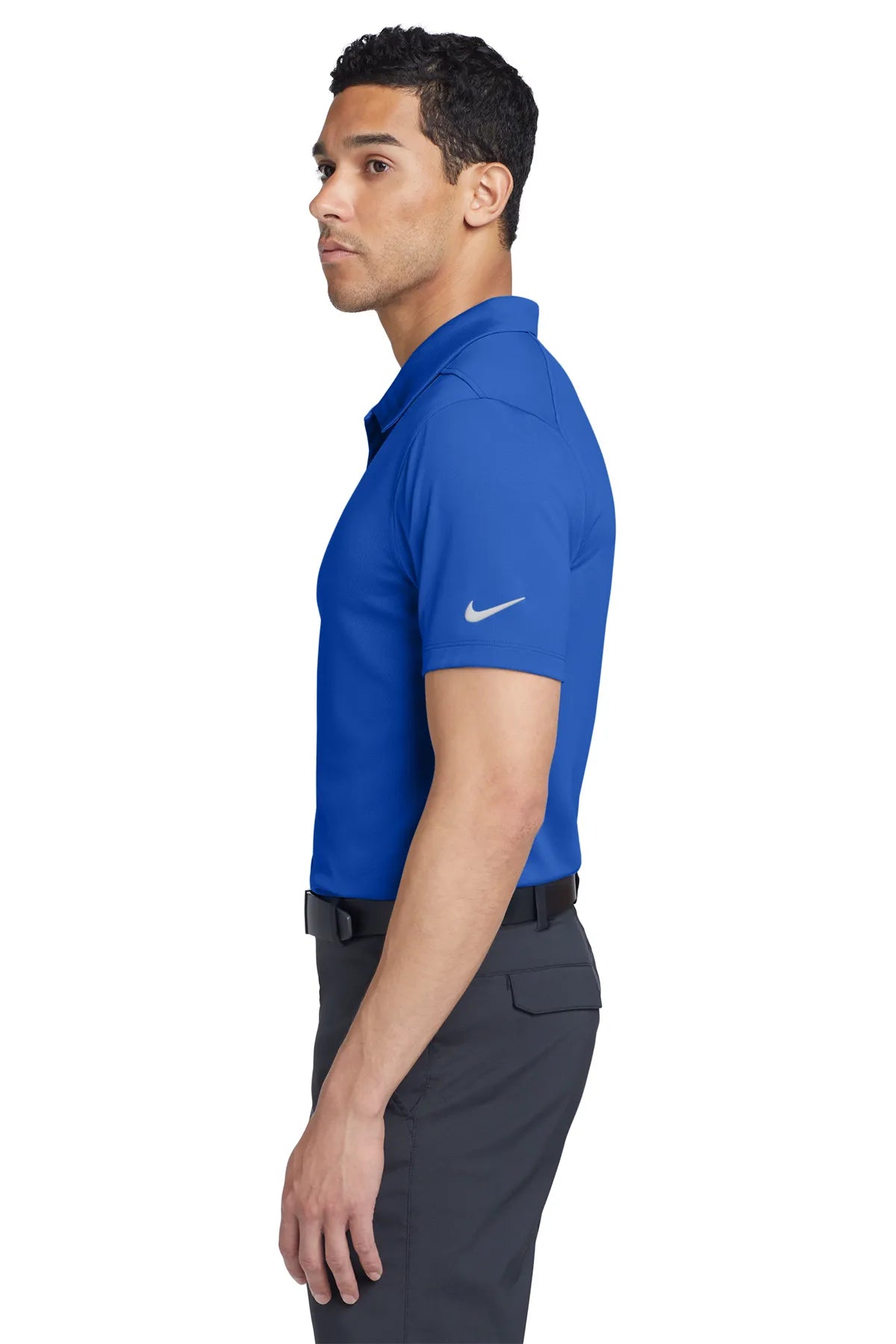 Nike Dry Essential Solid Polo NKBV6042 Game Royal_3