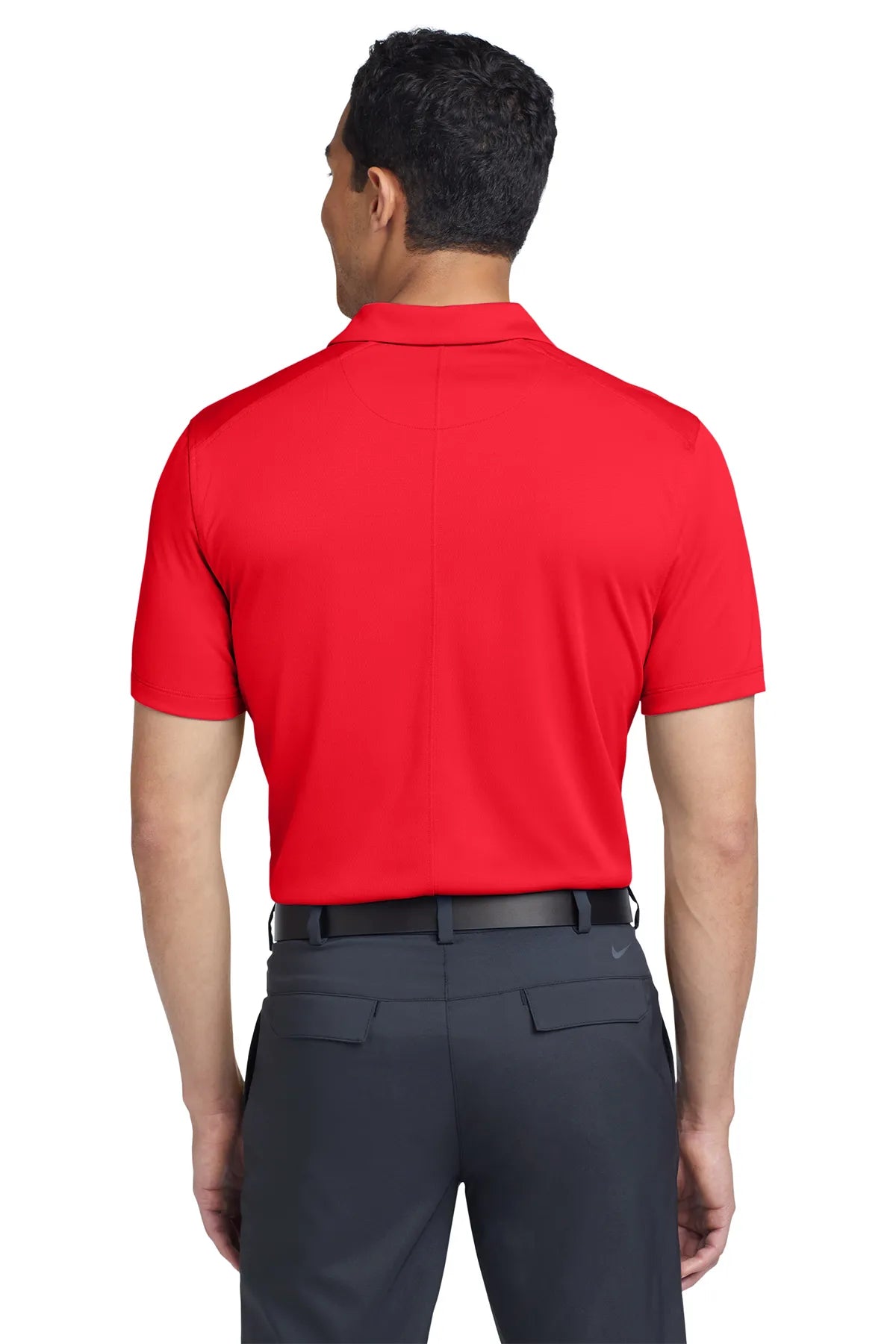 Nike Dry Essential Solid Polo NKBV6042 University Red_2