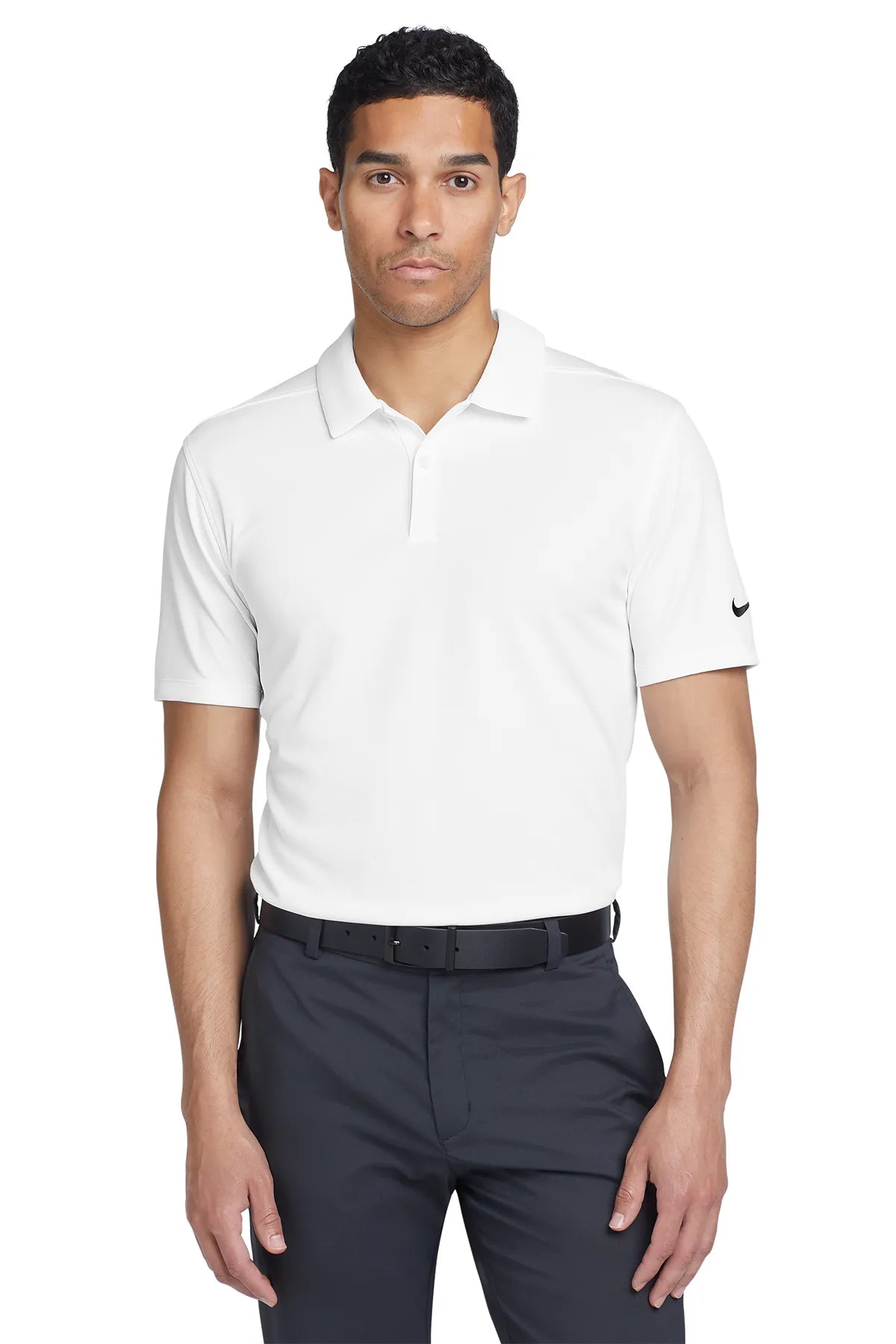 Nike Dry Essential Solid Polo NKBV6042 White_1