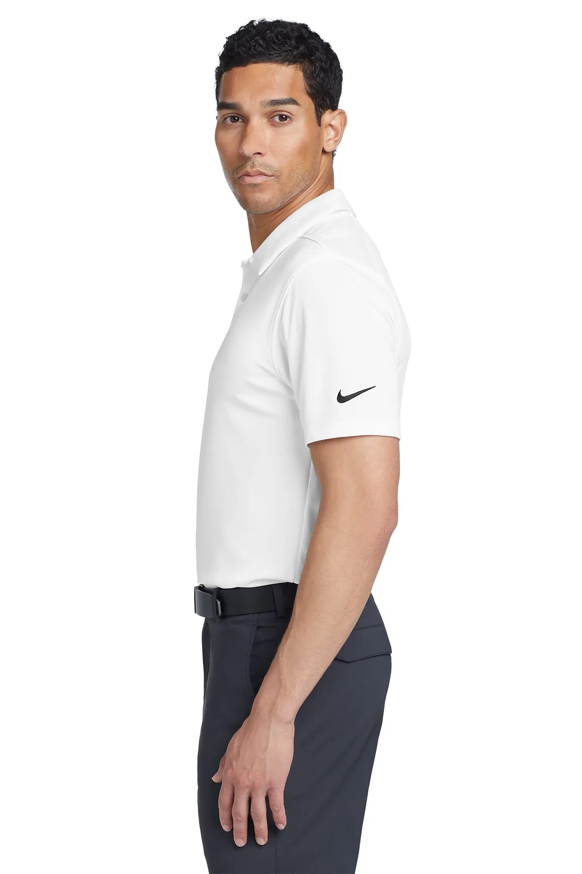Nike Dry Essential Solid Polo NKBV6042 White_3
