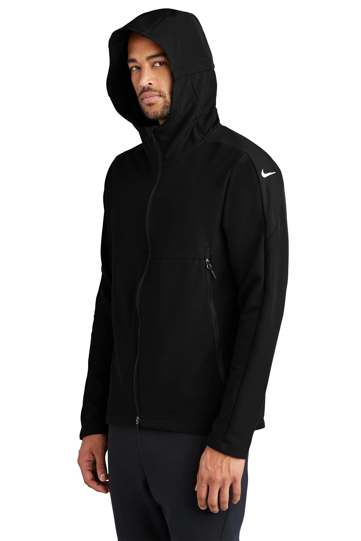 Nike Hooded Soft Shell Jacket NKDR1543 Black_4