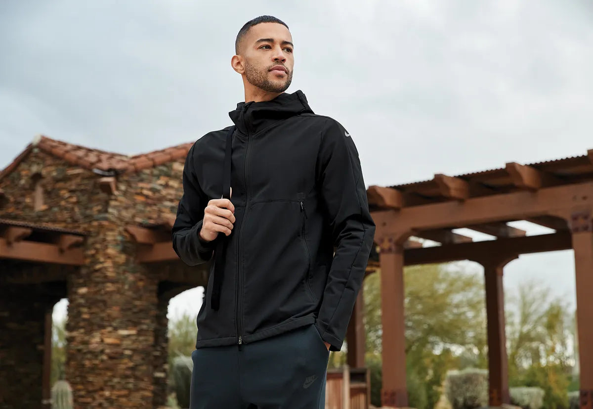 Nike Hooded Soft Shell Jacket NKDR1543 Black_7