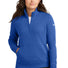 Nike Ladies Club Fleece Sleeve Swoosh 1/2-Zip NKDX6720 Game Royal_1