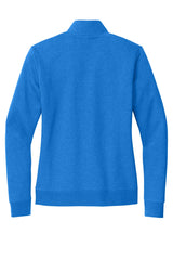 Nike Ladies Club Fleece Sleeve Swoosh 1/2-Zip NKDX6720 Light Game_4