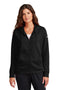 Nike Ladies Club Fleece Sleeve Swoosh Full-Zip Hoodie NKFD9890 Black_1