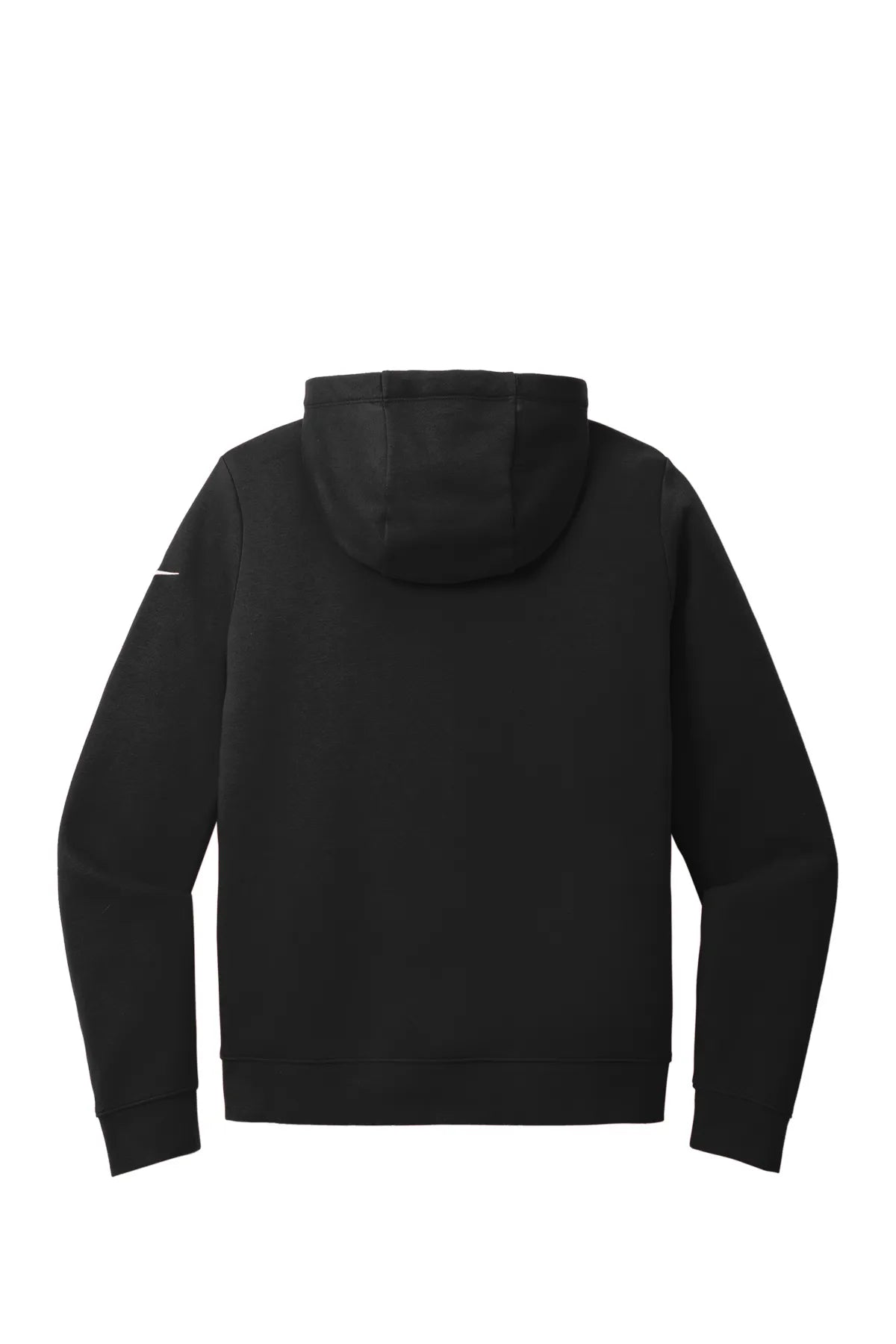 Nike Ladies Club Fleece Sleeve Swoosh Full-Zip Hoodie NKFD9890 Black_5