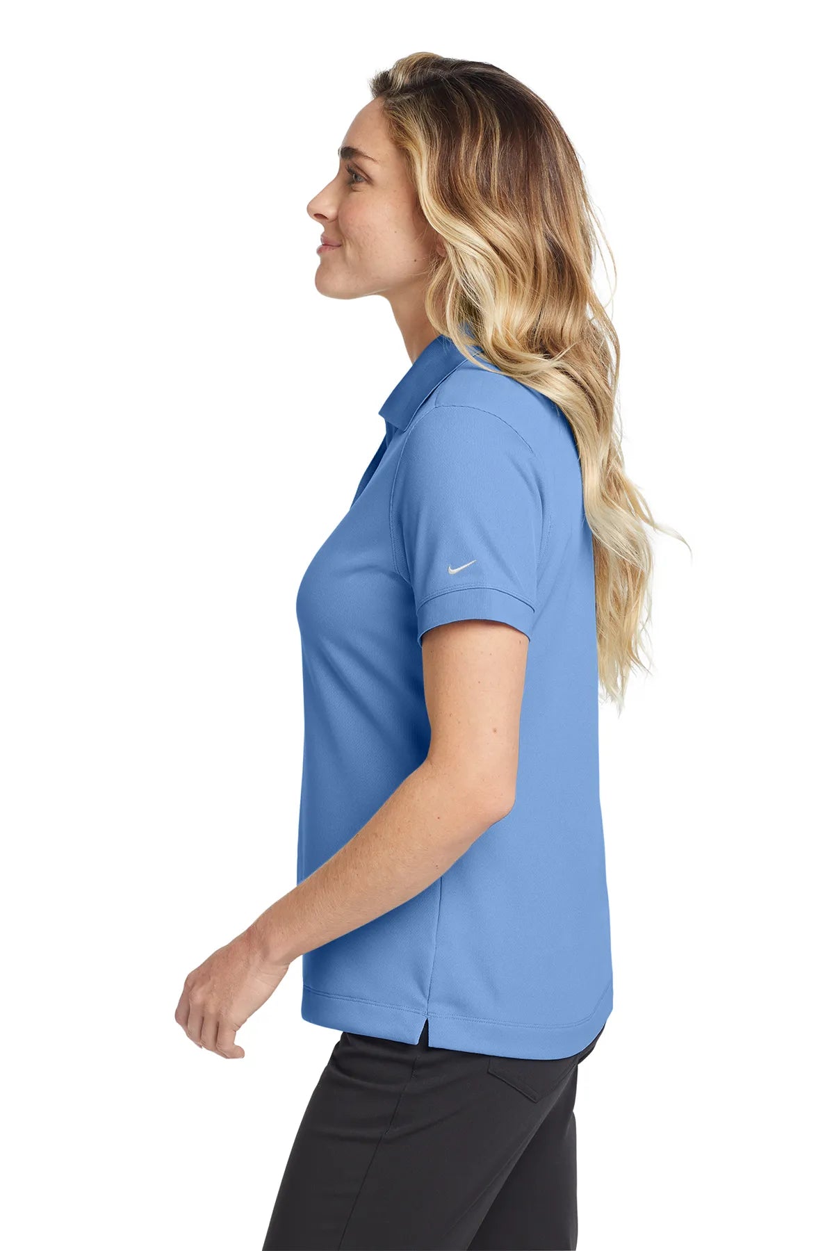 Nike Ladies Dri-FIT Classic Polo.  286772 Light Blue_3