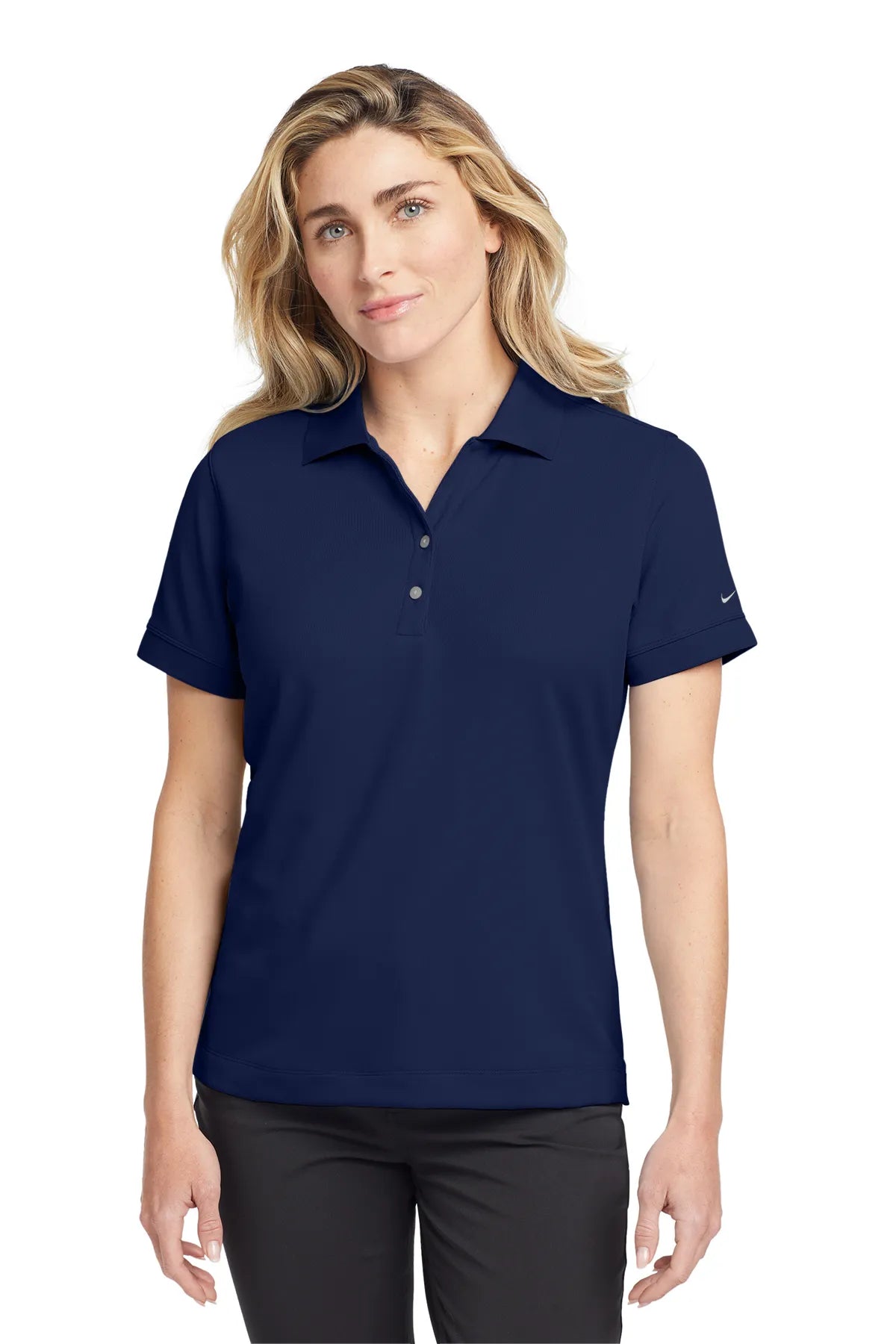 Nike Ladies Dri-FIT Classic Polo.  286772 Midnight Navy_1