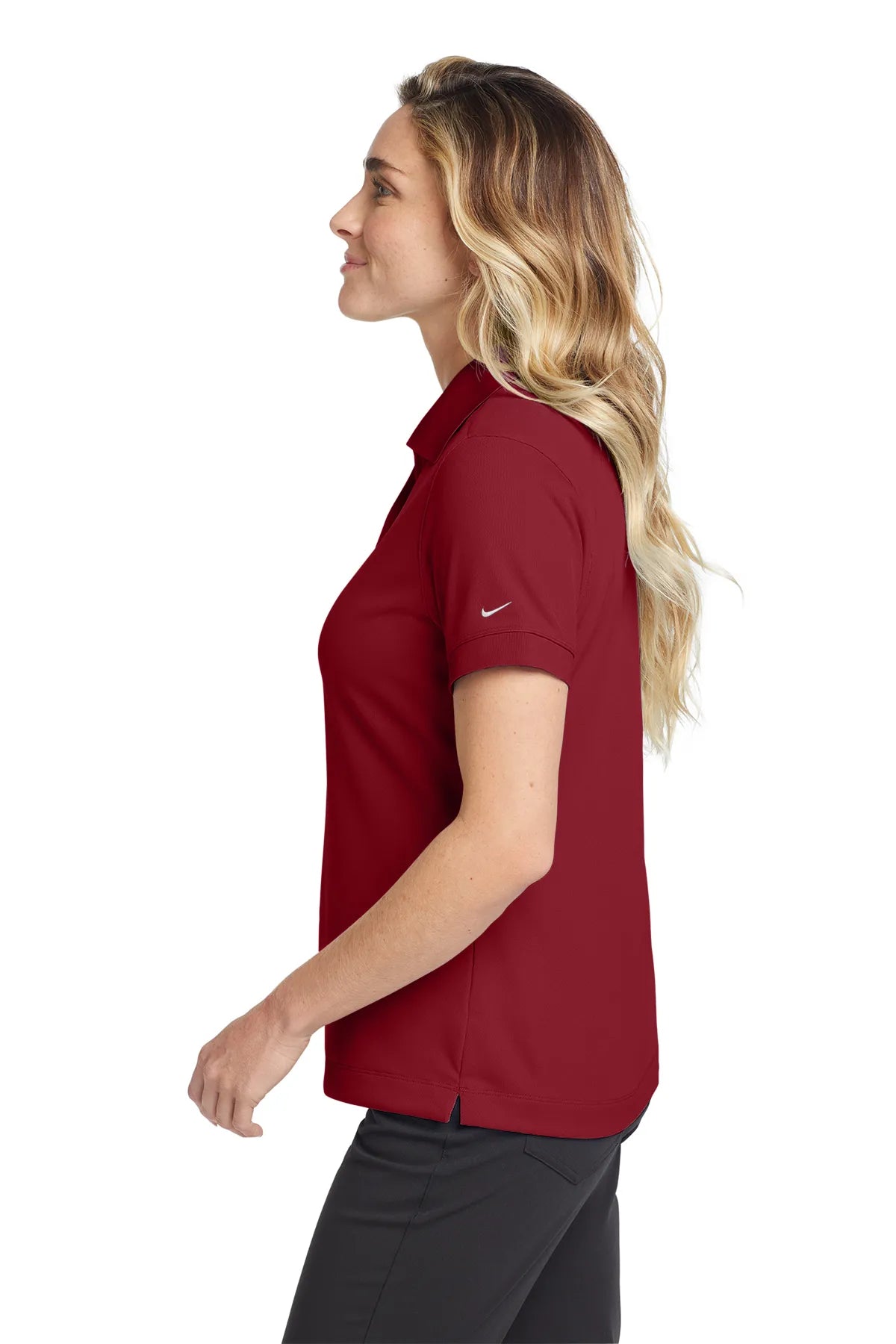 Nike Ladies Dri-FIT Classic Polo.  286772 Varsity Red_3