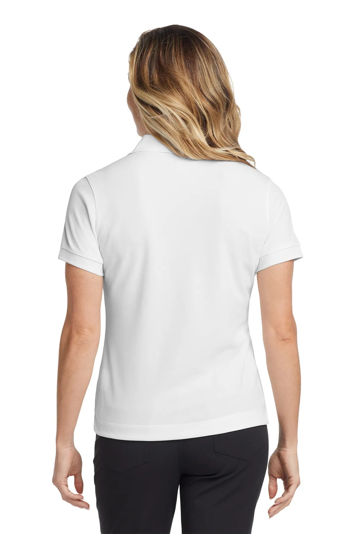 Nike Ladies Dri-FIT Classic Polo.  286772 White_2